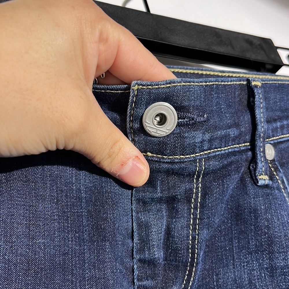 Citizens of Humanity Ava Low Rise Straight Leg Dark Wash Denim Jeans Size 27 - Picture 6 of 14